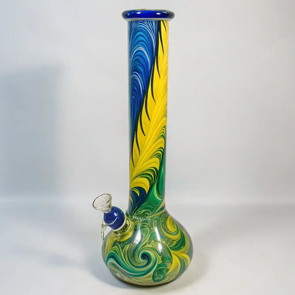 Colorful Beaker Bong